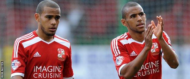 Louis (left) and Nathan Thompson