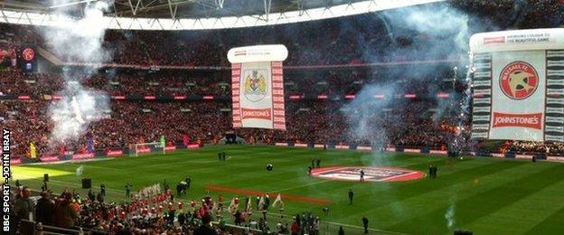 Walsall at Wembley