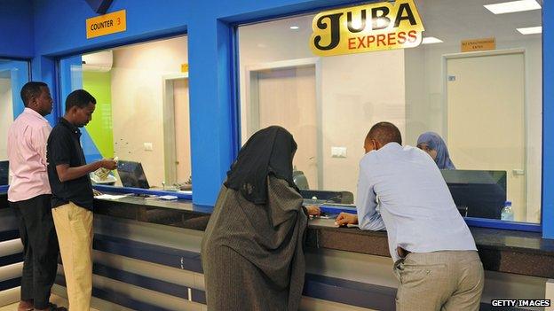 Somali money transfer office