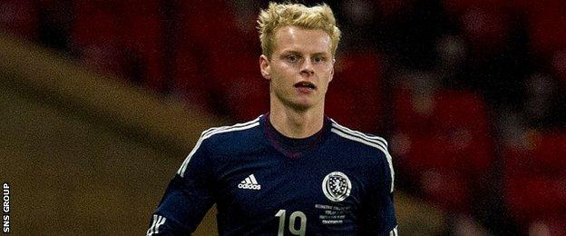 Gary Mackay-Steven has made just one appearance for Scotland