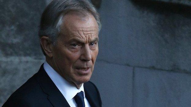 Former Prime Minister Tony Blair