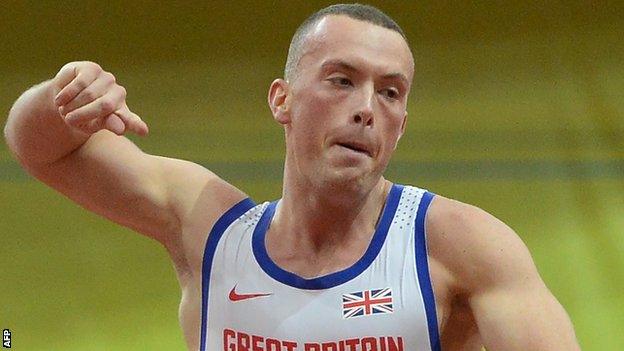 Sprinter Richard Kilty