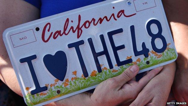 California plate