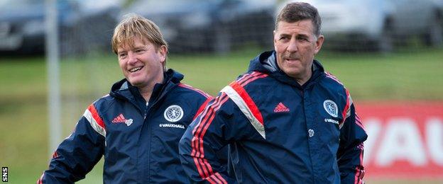 Stuart McCall and Mark McGhee