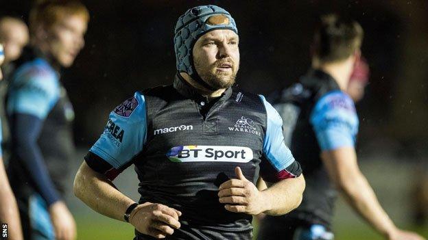 Glasgow Warriors forward Dougie Hall