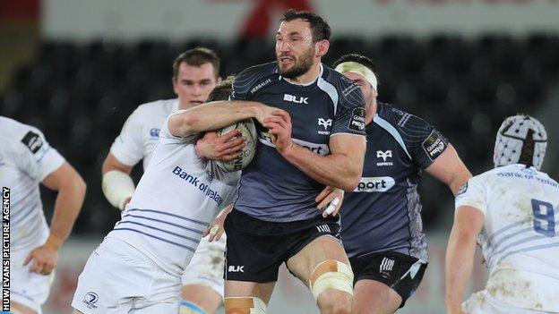 Ospreys back-row Joe Bearman joined Newport Gwent Dragons from Cornish Pirates in 2005