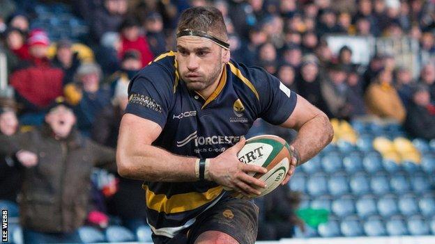 Worcester flanker Sam Betty