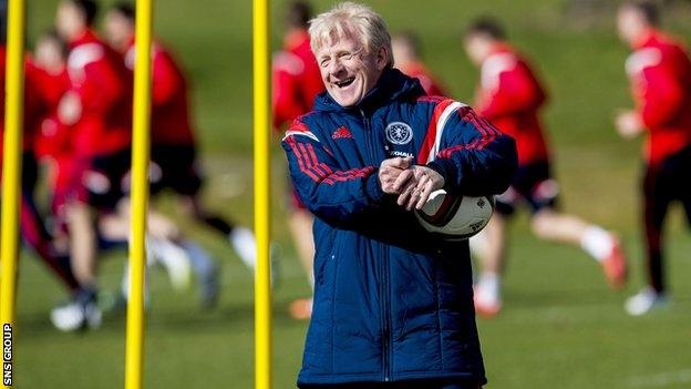 Scotland manager Gordon Strachan