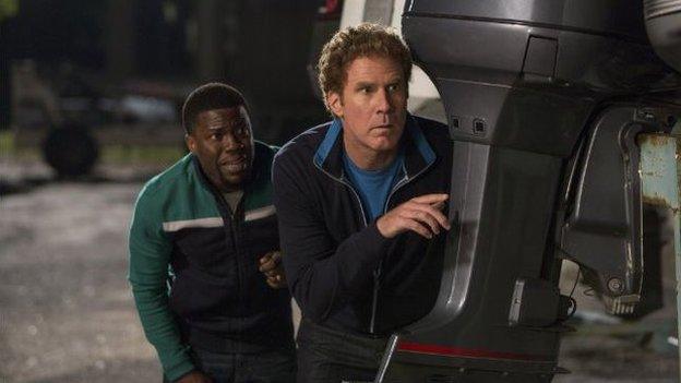 Kevin Hart and Will Ferrell in Get Hard