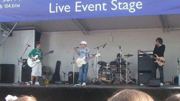 Lil' Chris at the Suffolk Show 2006