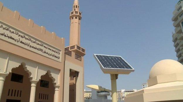 Dubai's eco-friendly mosque