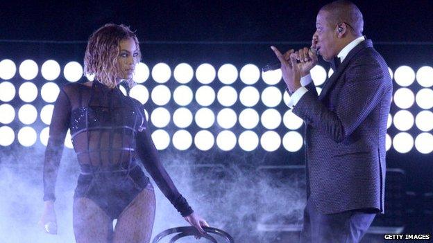 Beyonce and Jay Z