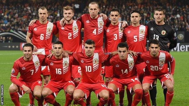 Nineteen members of the Gibraltar squad are semi-professional in their homeland