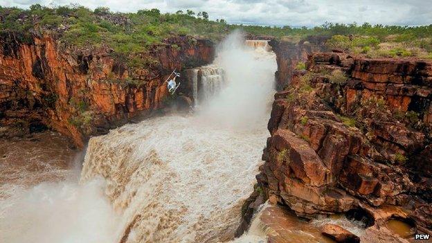 The Mitchell Plateau area is home to rich flora and fauna and several water falls