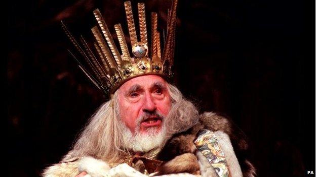 Nigel Hawthorne as King Lear