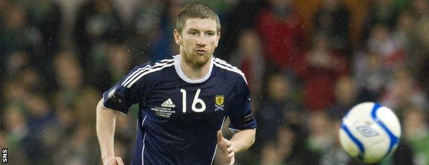 Mark Wilson's only full international cap came against Northern Ireland in 2011