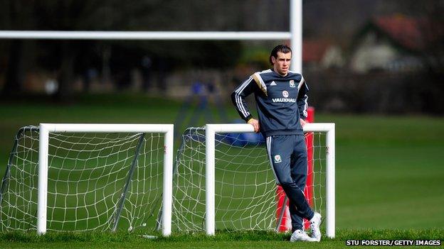 Welsh footballer Gareth Bale