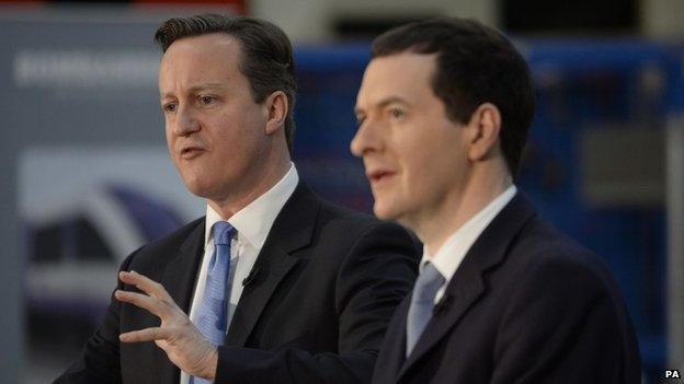 David Cameron and George Osborne