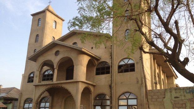 A church in Kano, Nigeria