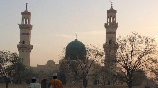 Kano's Central Mosque in Nigeria