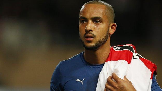 Arsenal winger Theo Walcott