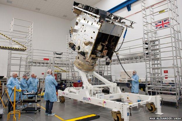 Airbus cleanroom