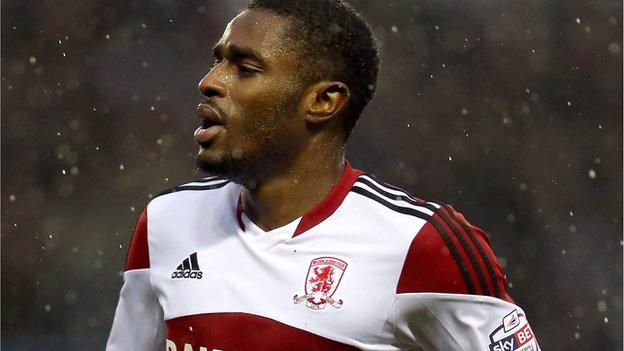 Middlesbrough winger Mustapha Carayol