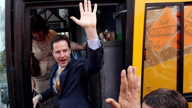 Nick Clegg, Watford, April 2010