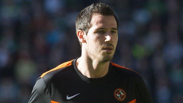 Dundee United's Ryan McGowan