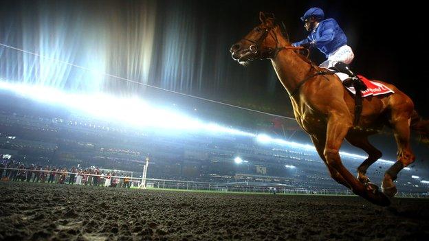 African Story winning the Dubai World Cup in 2014