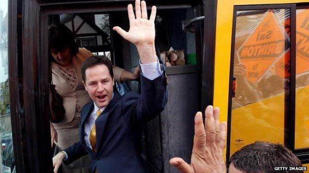 Nick Clegg, Watford, April 2010