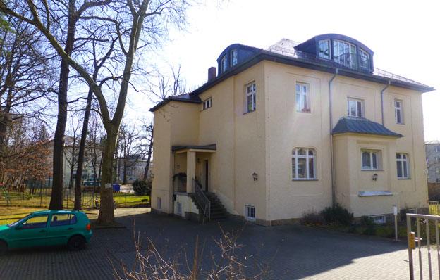 The former KGB hq in Dresden