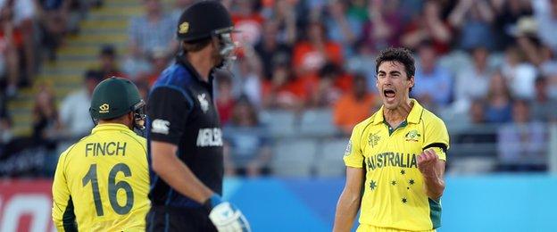 Australia's Mitchell Starc