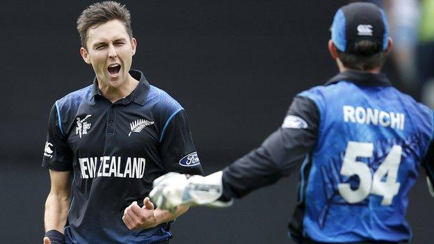 New Zealand's Trent Boult