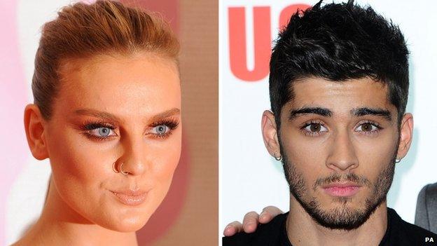 Perrie Edwards and Zayn Malik