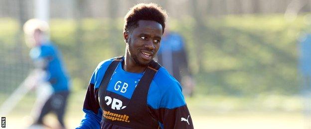 Rangers forward Gaël Bigirimana