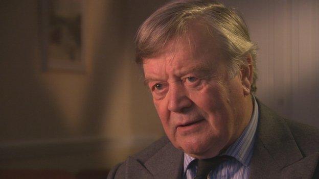 Former justice secretary Kenneth Clarke