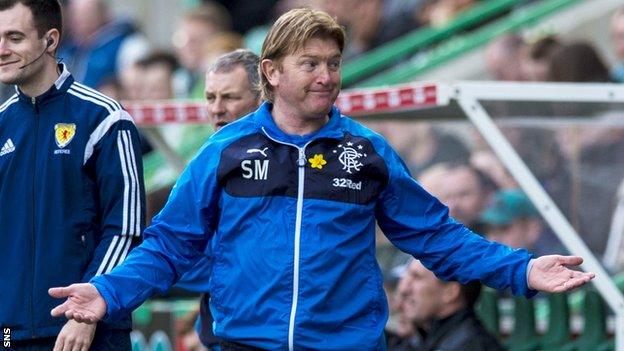 Stuart McCall does not yet know if he will be in charge next season