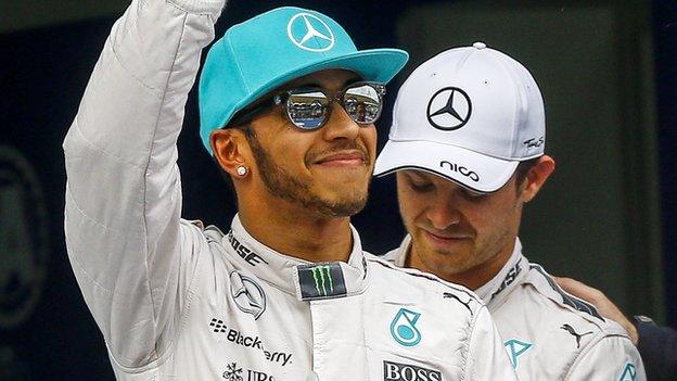 Lewis Hamilton & Nico Rosberg