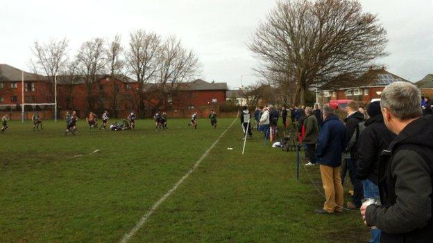 rugby match