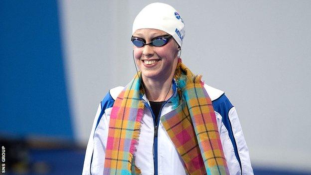 Hannah Miley swam in seven finals at last year's Commonwealth Games in Glasgow