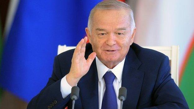 Uzbekistan's long term President Islam Karimov has been in power for over 25 years