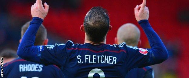 Scotland striker Steven Fletcher