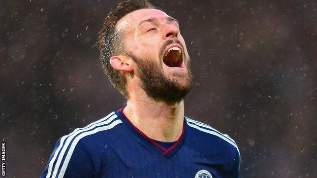 Scotland striker Steven Fletcher