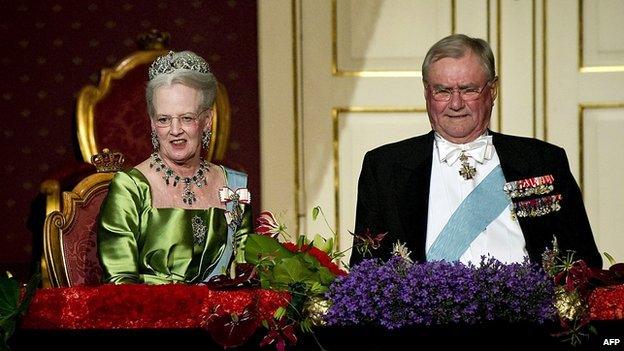 Queen Margrethe II and Prince Consort Henrik