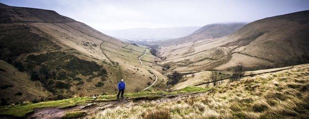 Paul Rose on the Pennine Way