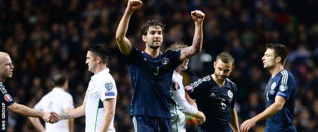 Scotland beat Republic of Ireland 1-0 at Celtic Park in November