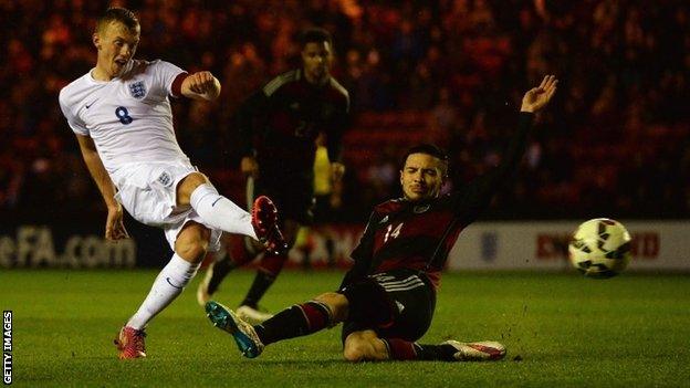 James Ward-Prowse scores the winner for England