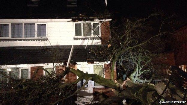 Worsley storm damage