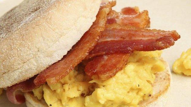 Bacon and egg muffin - generic